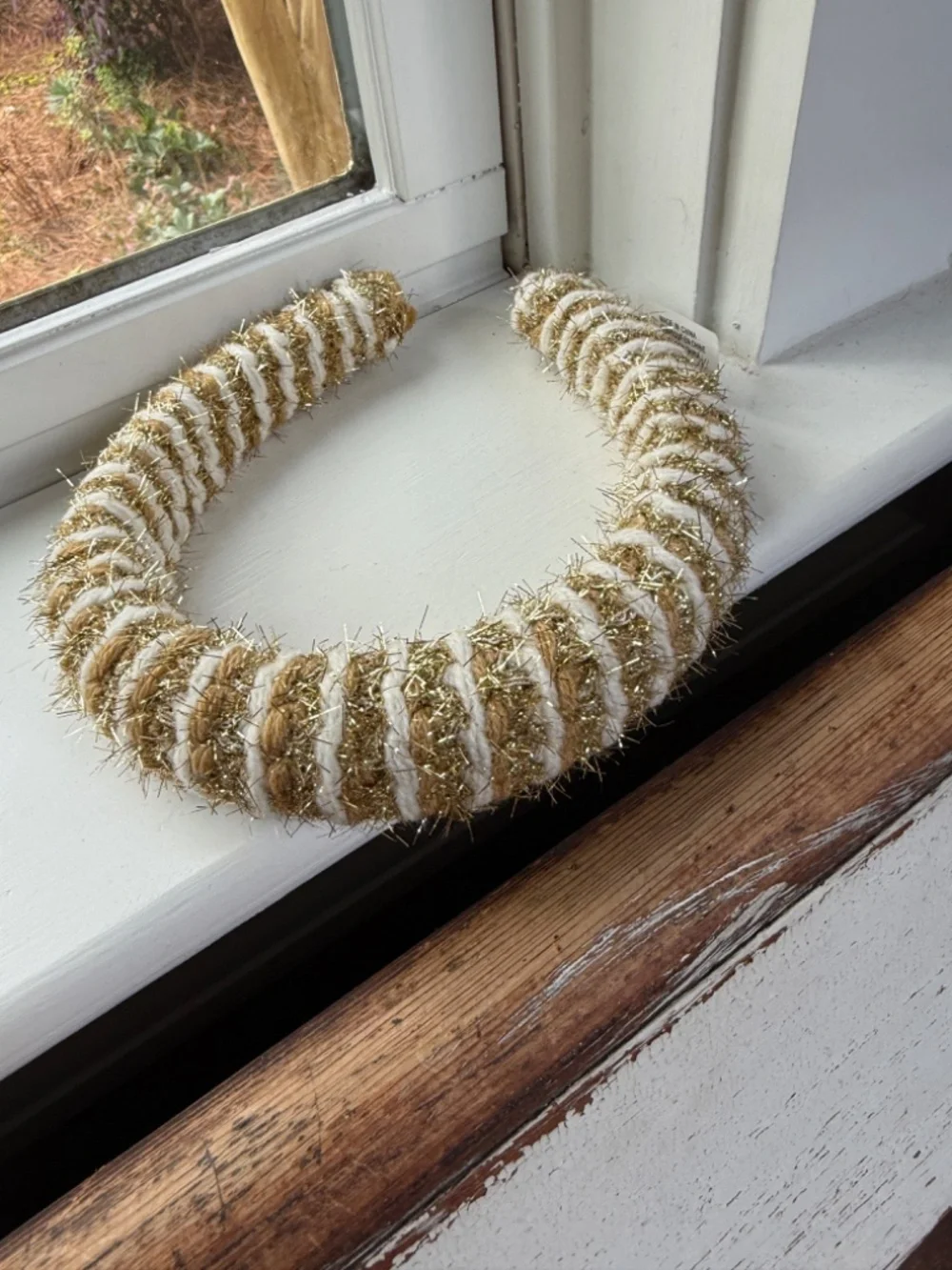 Anthropologie Rope Twist Braided Headband